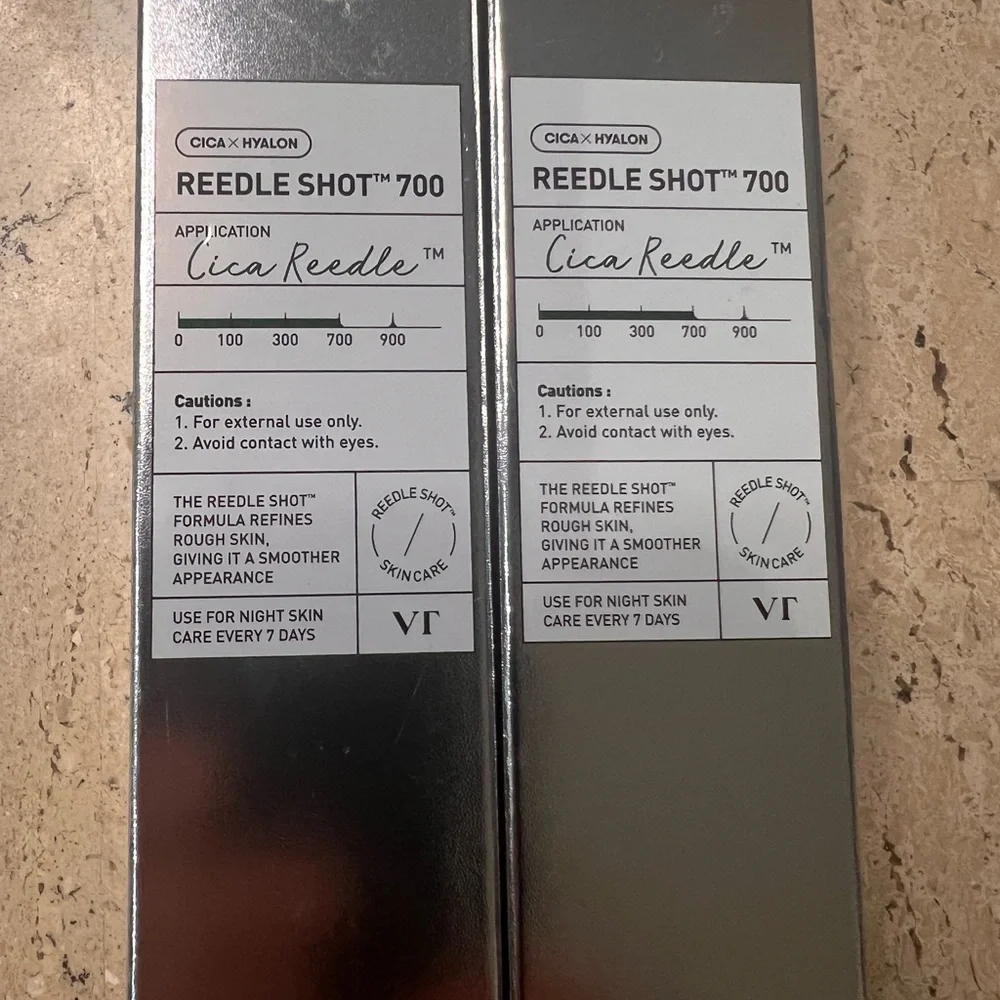 2X VT Cosmetics CICA REEDLE SHOT 700 Microneedling Spot Treatment Serum 1oz 30ml